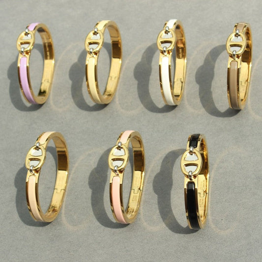 [Clover]CLIC CHAINE GOLD BRACELET
