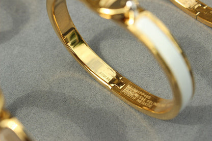 [Clover]CLIC CHAINE GOLD BRACELET
