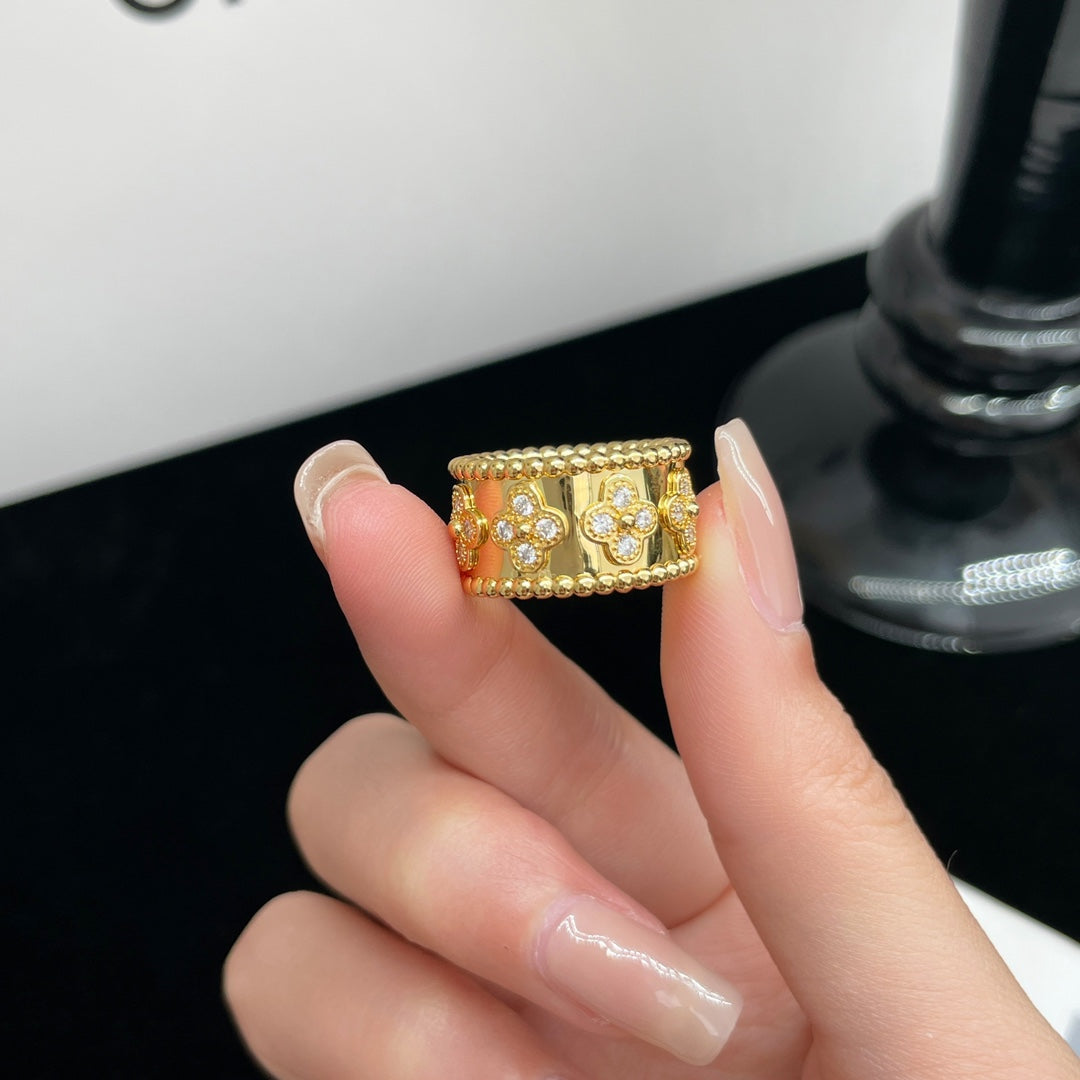 [Clover]PERLEE DIAMOND LARGE RING