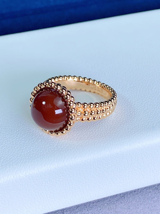 [Clover]PERLEE COULEURS ROSE GOLD RING