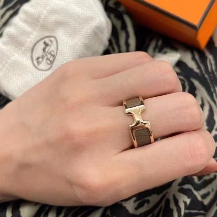 [Clover]OLYMPE PINK GOLD RING