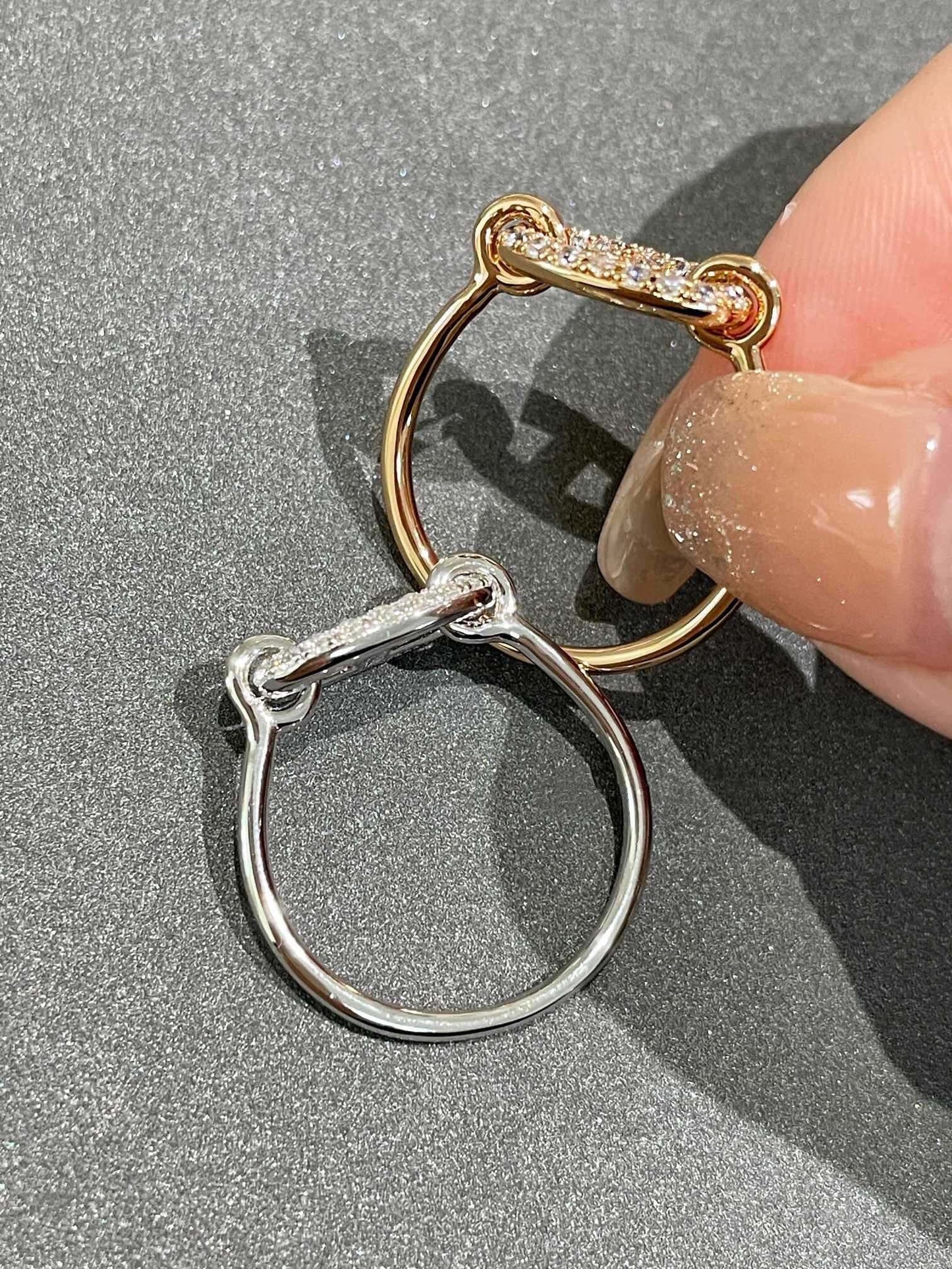 [Clover]RONDE SMALL DIAMOND RING