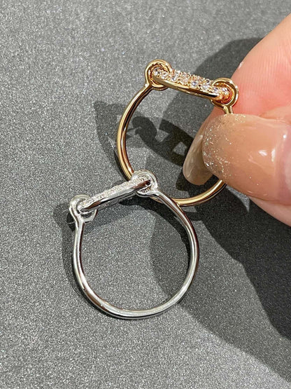 [Clover]RONDE SMALL DIAMOND RING