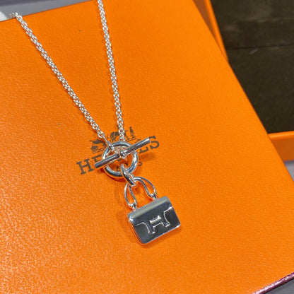 [Clover]CONSTANCE PEDANT SILVER NECKLACE