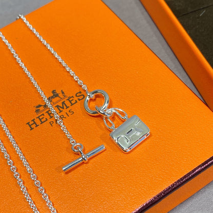 [Clover]CONSTANCE PEDANT SILVER NECKLACE