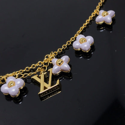 [Clover]LOGO 6 MOTIF STAR AND SUN GOLD BRACELET