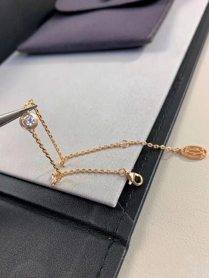 [Clover]DAMOUR DIAMOND LINK BRACELET