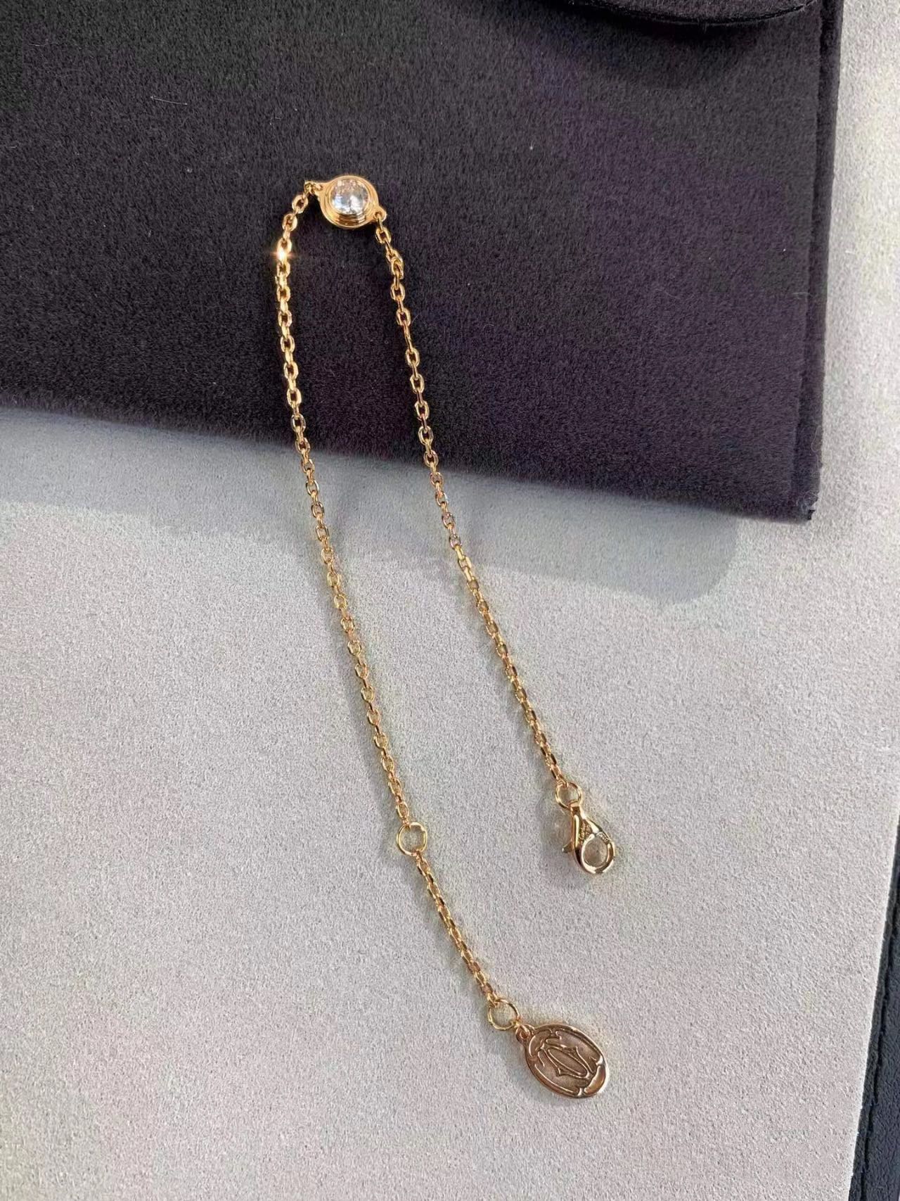 [Clover]DAMOUR DIAMOND LINK BRACELET