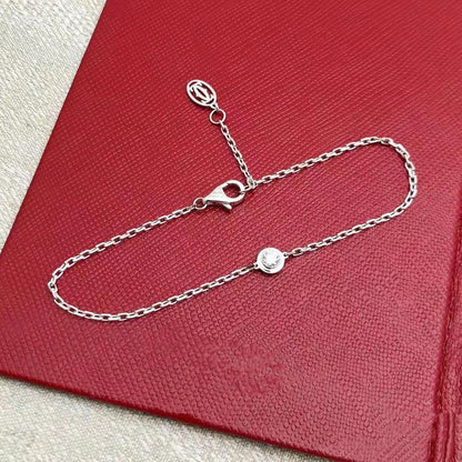 [Clover]DAMOUR DIAMOND LINK BRACELET