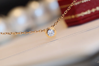 [Clover]DAMOUR DIAMOND NECKLACE