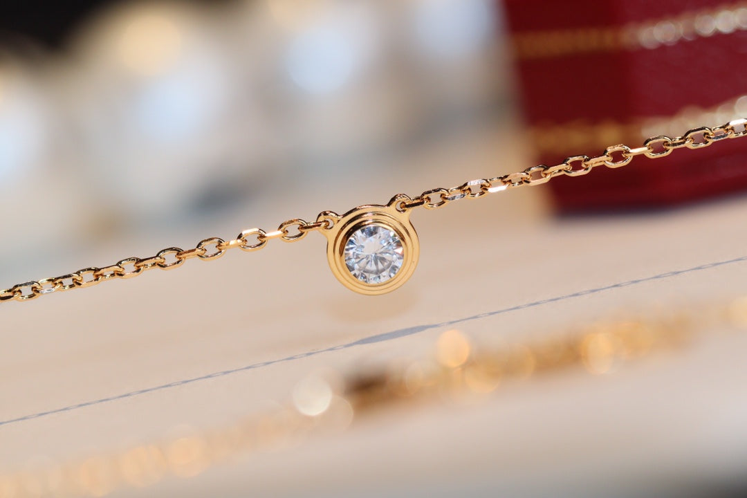 [Clover]DAMOUR DIAMOND NECKLACE