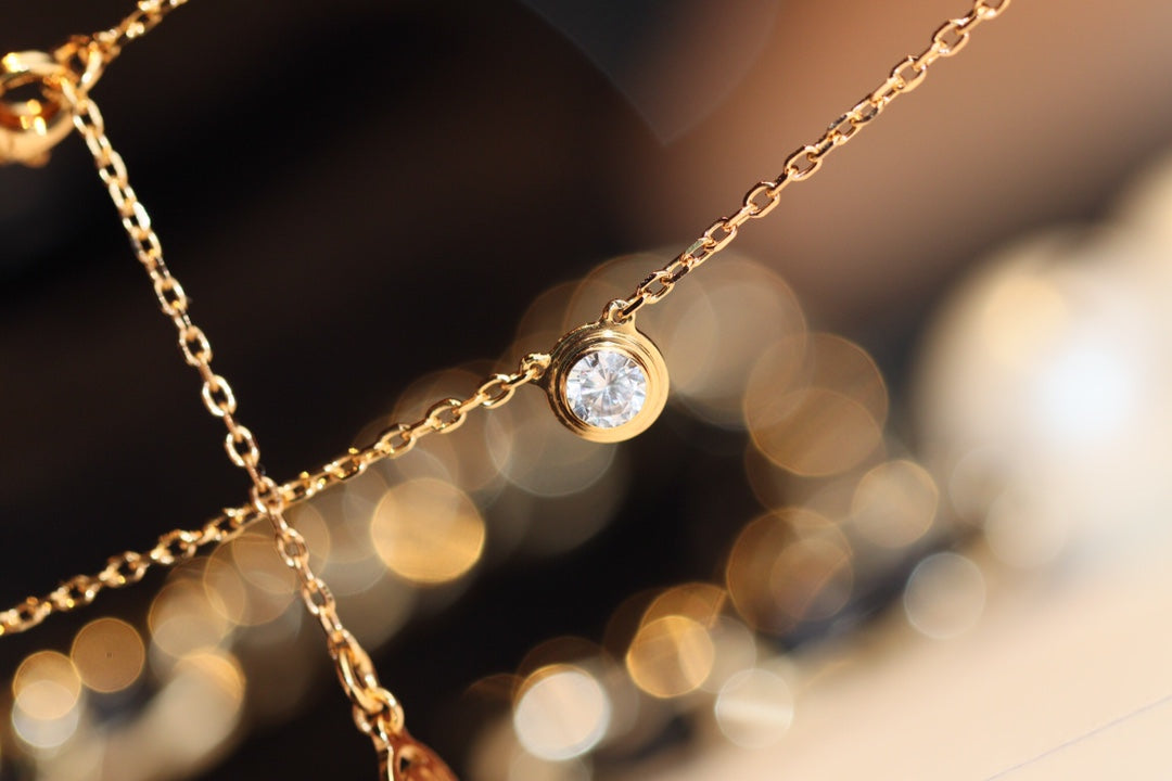 [Clover]DAMOUR DIAMOND NECKLACE