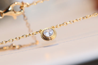 [Clover]DAMOUR DIAMOND NECKLACE