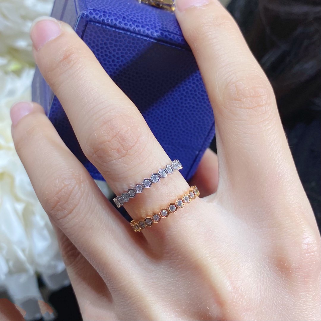 [Clover]BEE LOVE DIAMOND PAVED SMALL RING