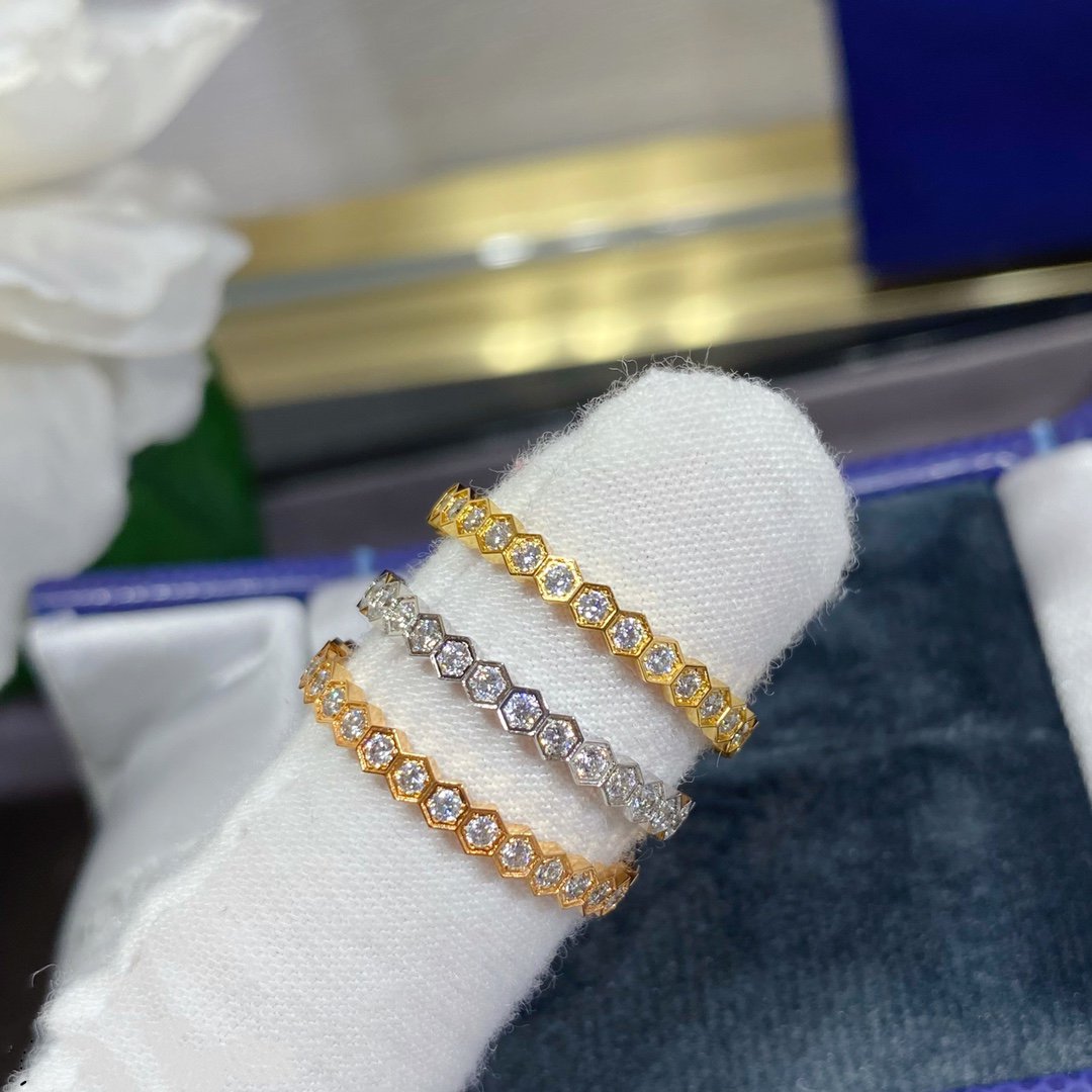[Clover]BEE LOVE DIAMOND PAVED SMALL RING
