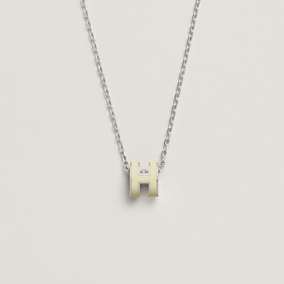 [Clover]HM CLIC YELLOW ENAMEL GOLD NECKLACE