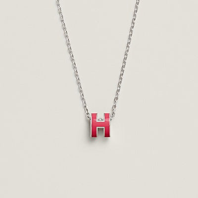 [Clover]H NECKLACE PINK