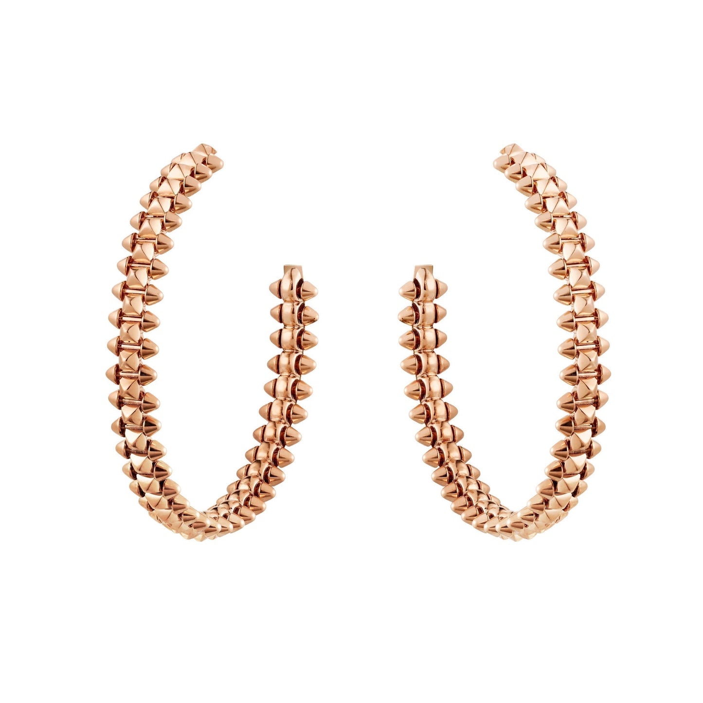 [Clover]CLASH LARGE HOOP EARRINGS