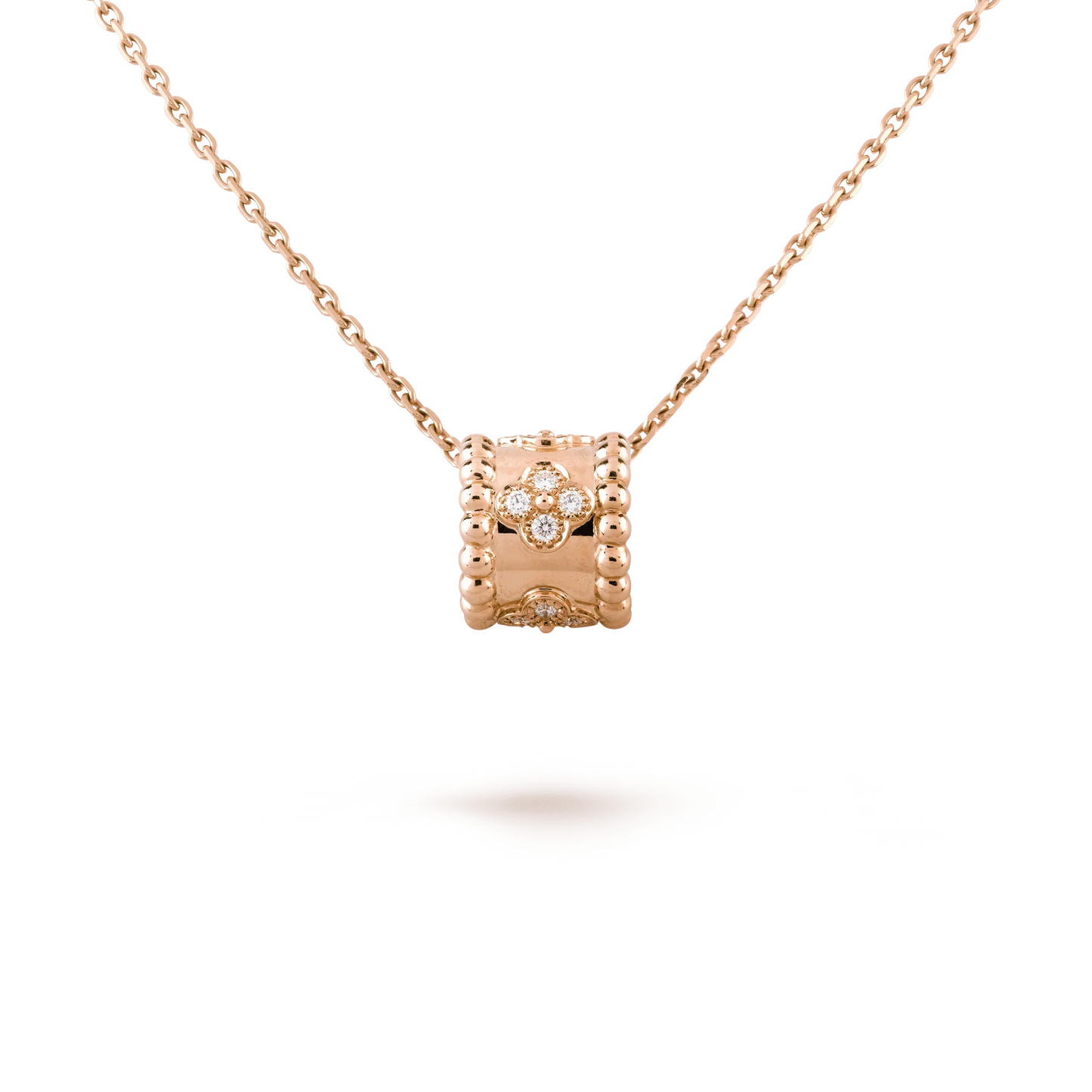 [Clover]PERLEE PEDANT NECKLACE GOLD / ROSE GOLD