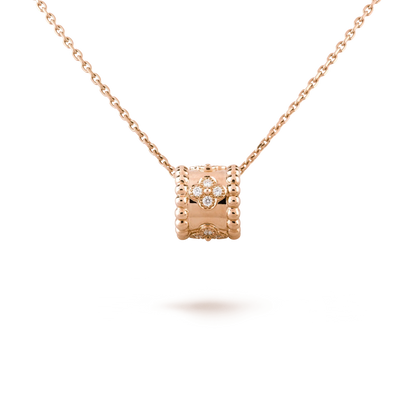 [Clover]PERLEE PEDANT NECKLACE GOLD / ROSE GOLD