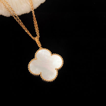 [Clover]CLOVER 25MM MOP LARGE PENDANT NECKLACE