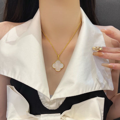 [Clover]CLOVER 25MM MOP LARGE PENDANT NECKLACE