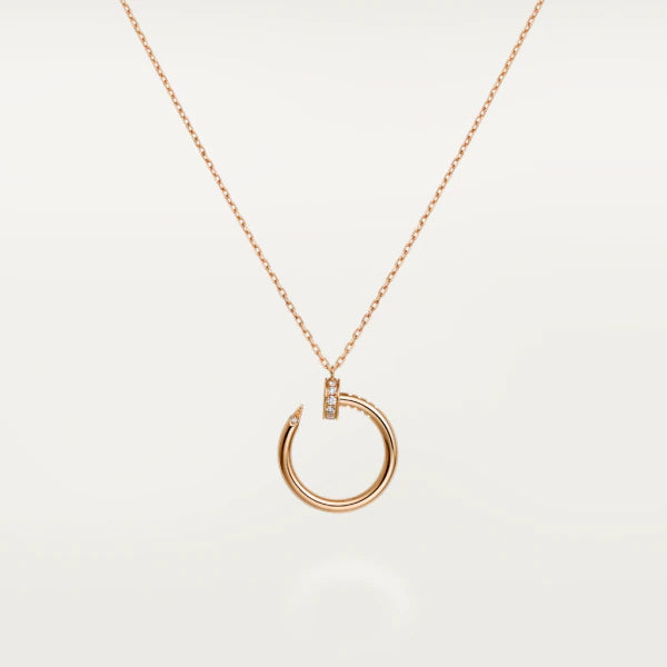 [Clover]JUSTE NECKLACE PINK GOLD