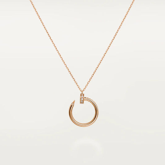 [Clover]JUSTE NECKLACE PINK GOLD