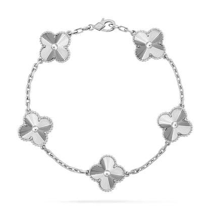 [Clover]CLOVER SILVER 5 MOTIFS BRACELET