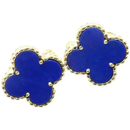 [Clover]CLOVER MINI 9.5MM TURQUOISE EARRINGS