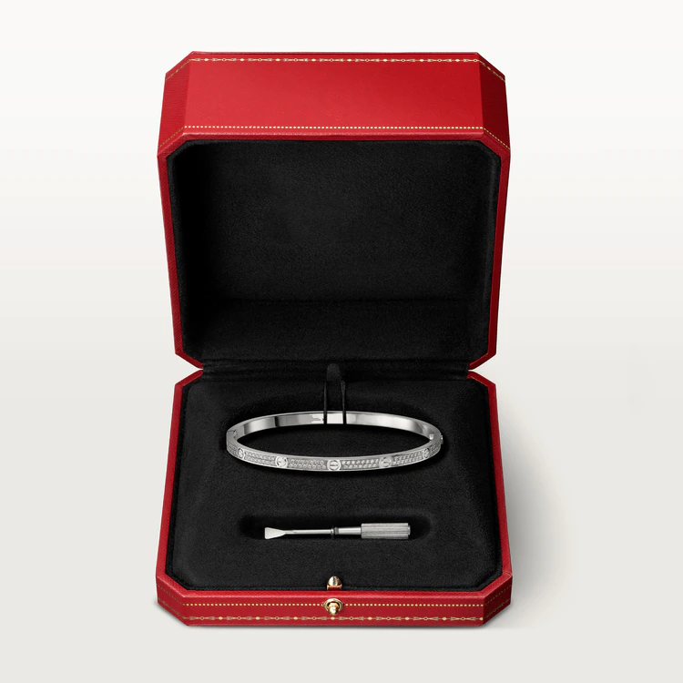 [Clover]LOVE BRACELET 3.65MM DIAMOND-PAVED