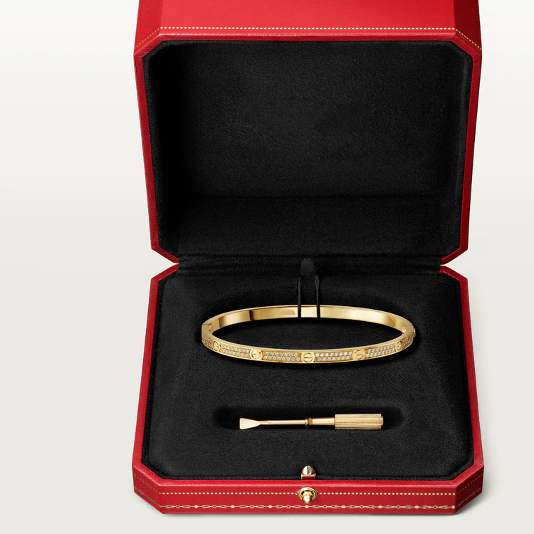 [Clover]LOVE BRACELET 3.65MM DIAMOND-PAVED