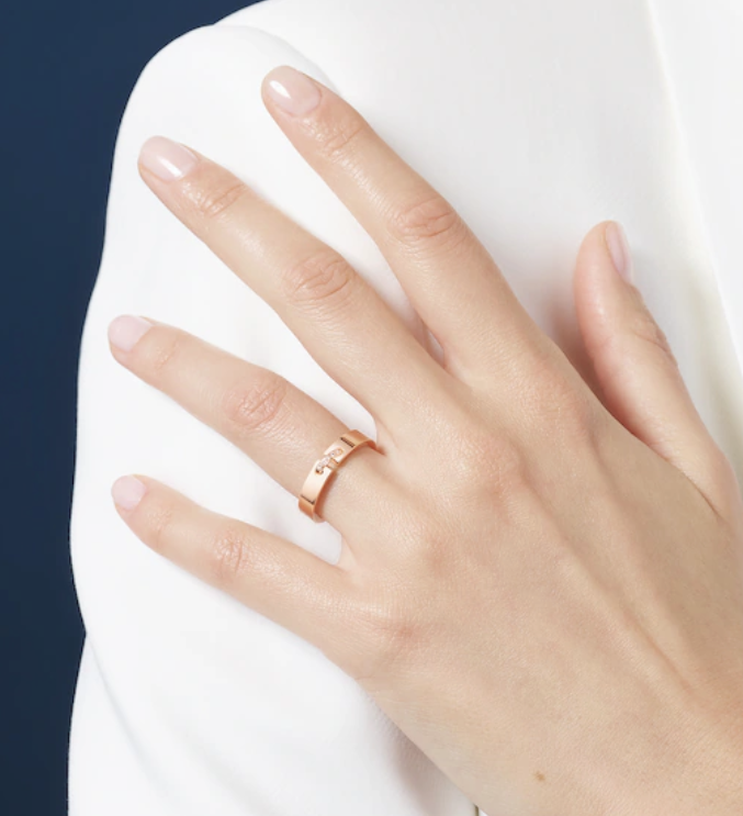 [Clover]ALLIANCE LIENS VIDENCE DIAMOND 4MM RING