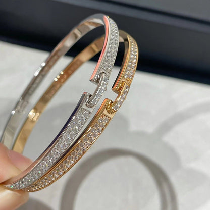 [Clover]LIENS VIDENCE DIAMOND PAVED BRACELET