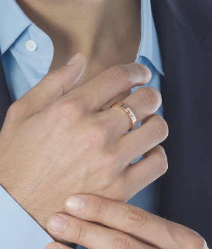 [Clover]ALLIANCE LIENS VIDENCE DIAMOND 4MM RING