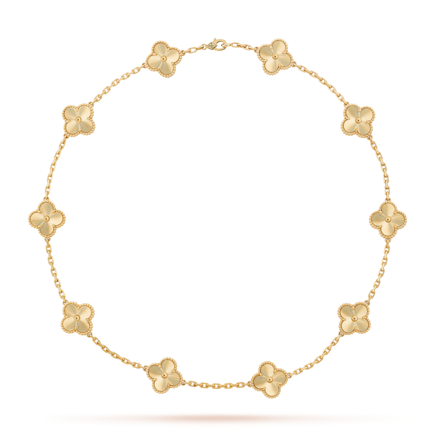 [Clover]CLOVER 10 MOTIFS LASER NECKLACE