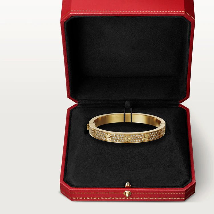 [Clover]LOVE BRACELET 6.1MM DIAMOND-PAVED