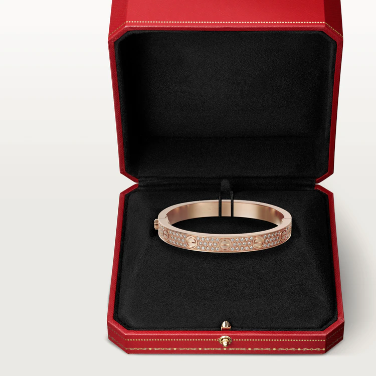 [Clover]LOVE BRACELET 6.1MM DIAMOND-PAVED