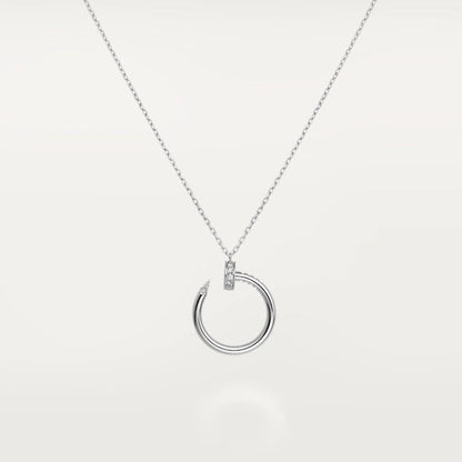 [Clover]JUSTE NECKLACE SILVER