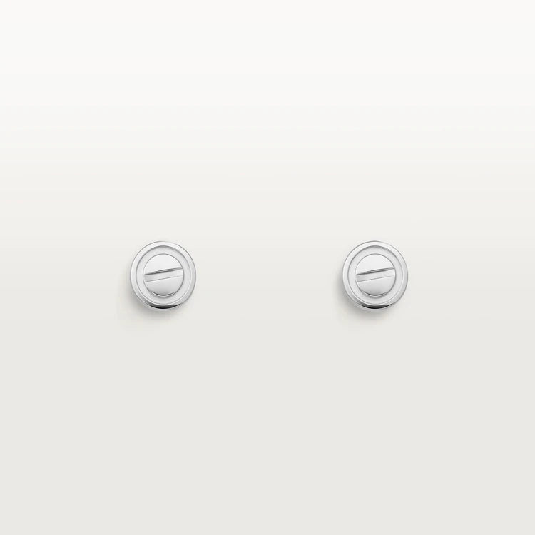 [Clover]LOVE EARRINGS SILVER 10MM
