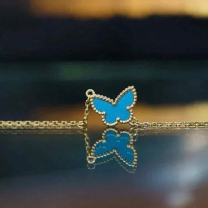 [Clover]BUTTERFLY TURQUOISE BUTTERFLY BRACELET