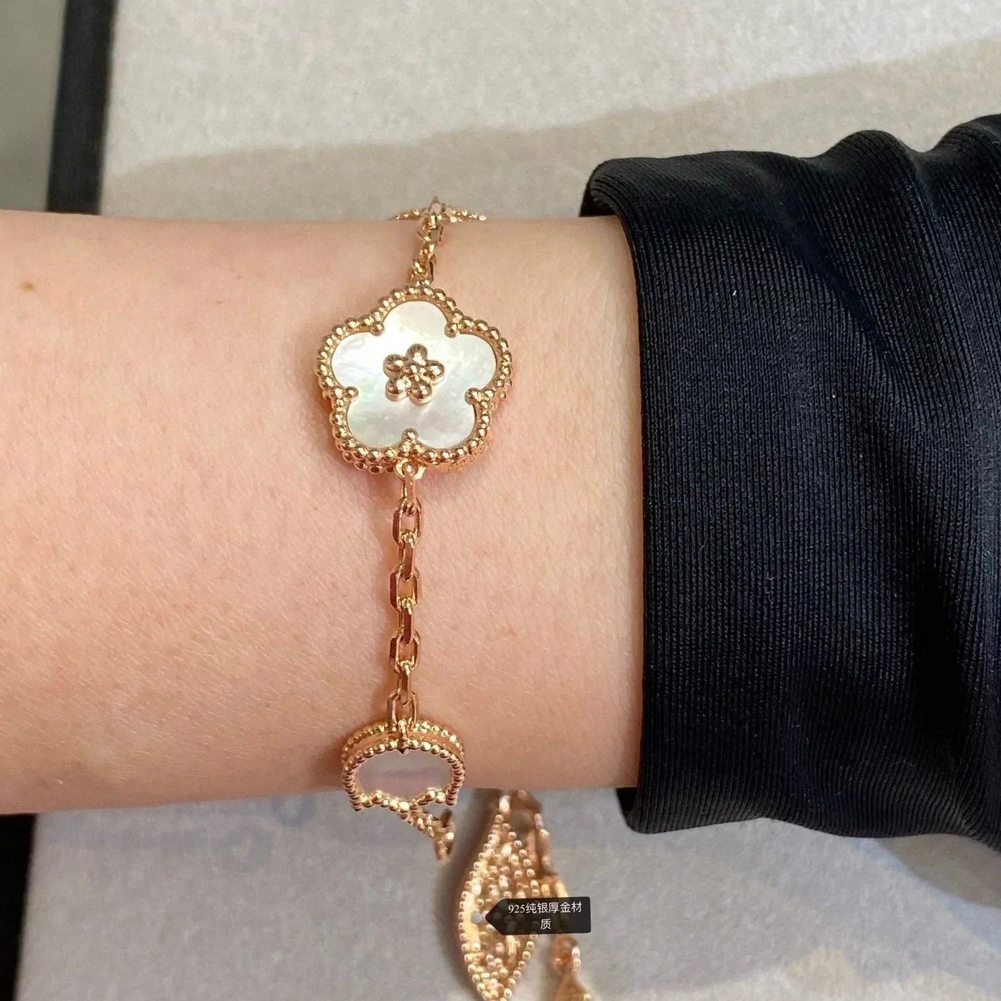 [Clover]LUCKY SPRING 5 MOTIF BRACELET