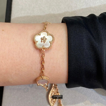 [Clover]LUCKY SPRING 5 MOTIF BRACELET