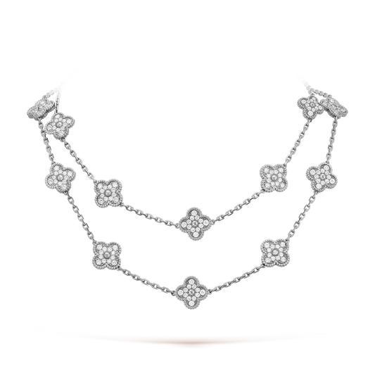 [Clover]CLOVER 20 MOTIFS DIAMOND SILVER