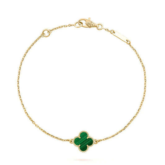 [Clover]CLOVER BRACELET MALACHITE 1 MOTIF