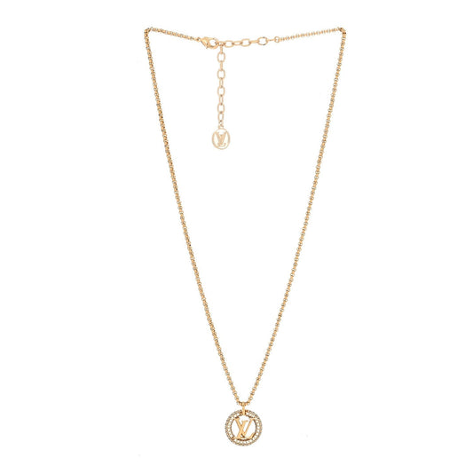 [Clover]BY NIGHT DIAMOND PAVED NECKLACE
