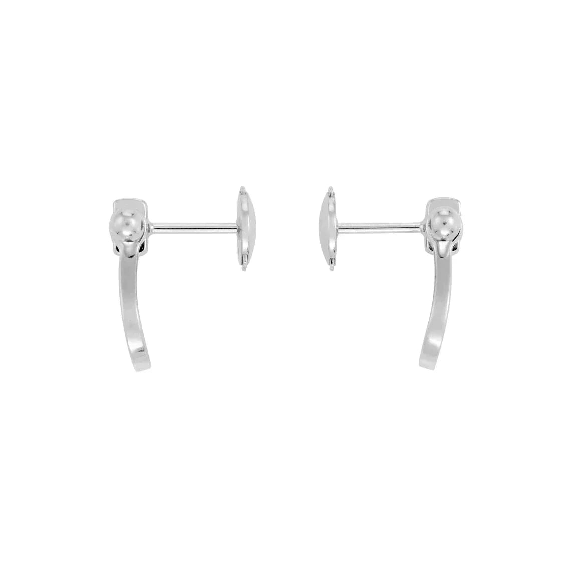 [Clover]FORCE 10 FULL DIAMOND STUD EARRINGS MINI MODEL