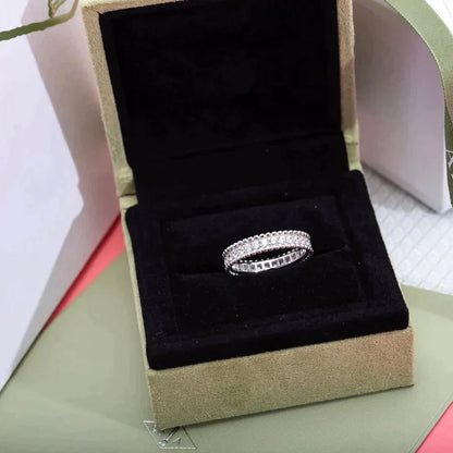 [Clover]PERLEE DIAMOND SILVER RING