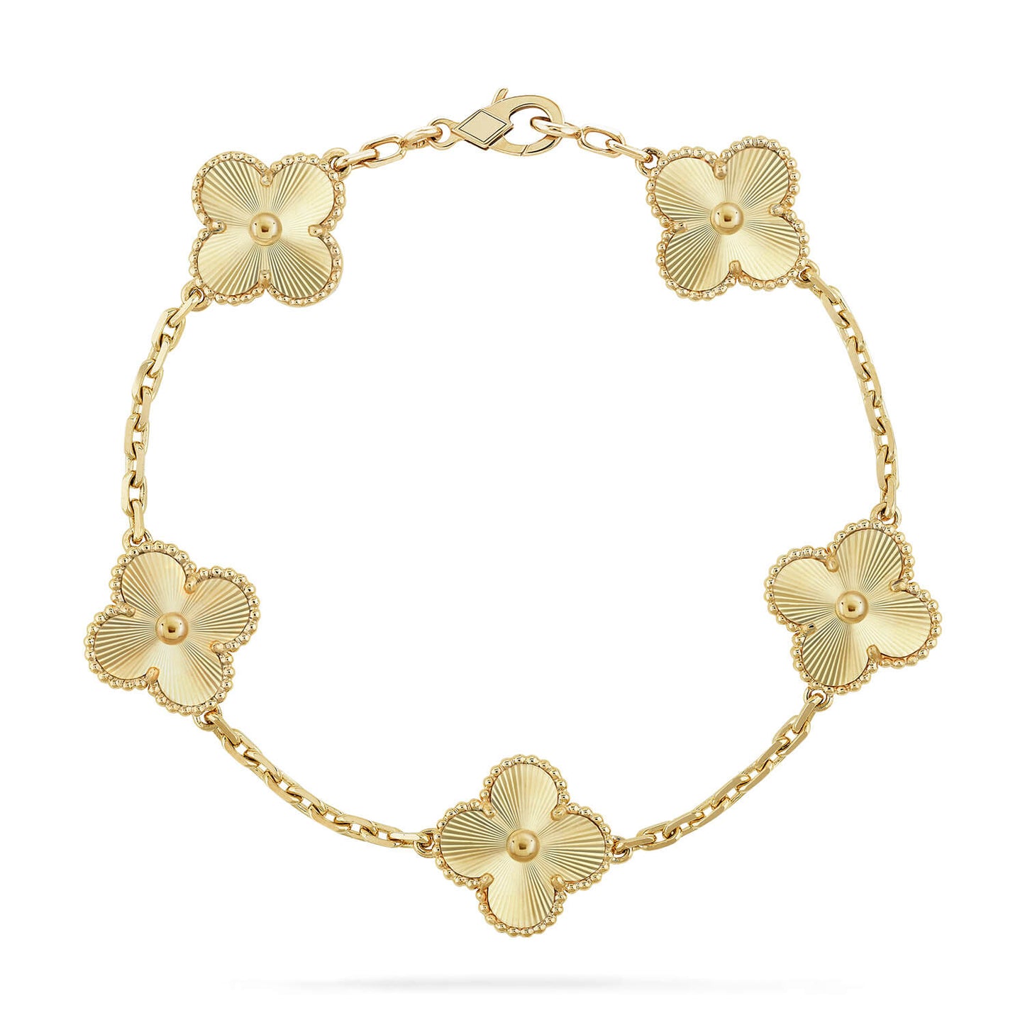 [Clover]CLOVER 5 FLOWERS LASER BRACELET