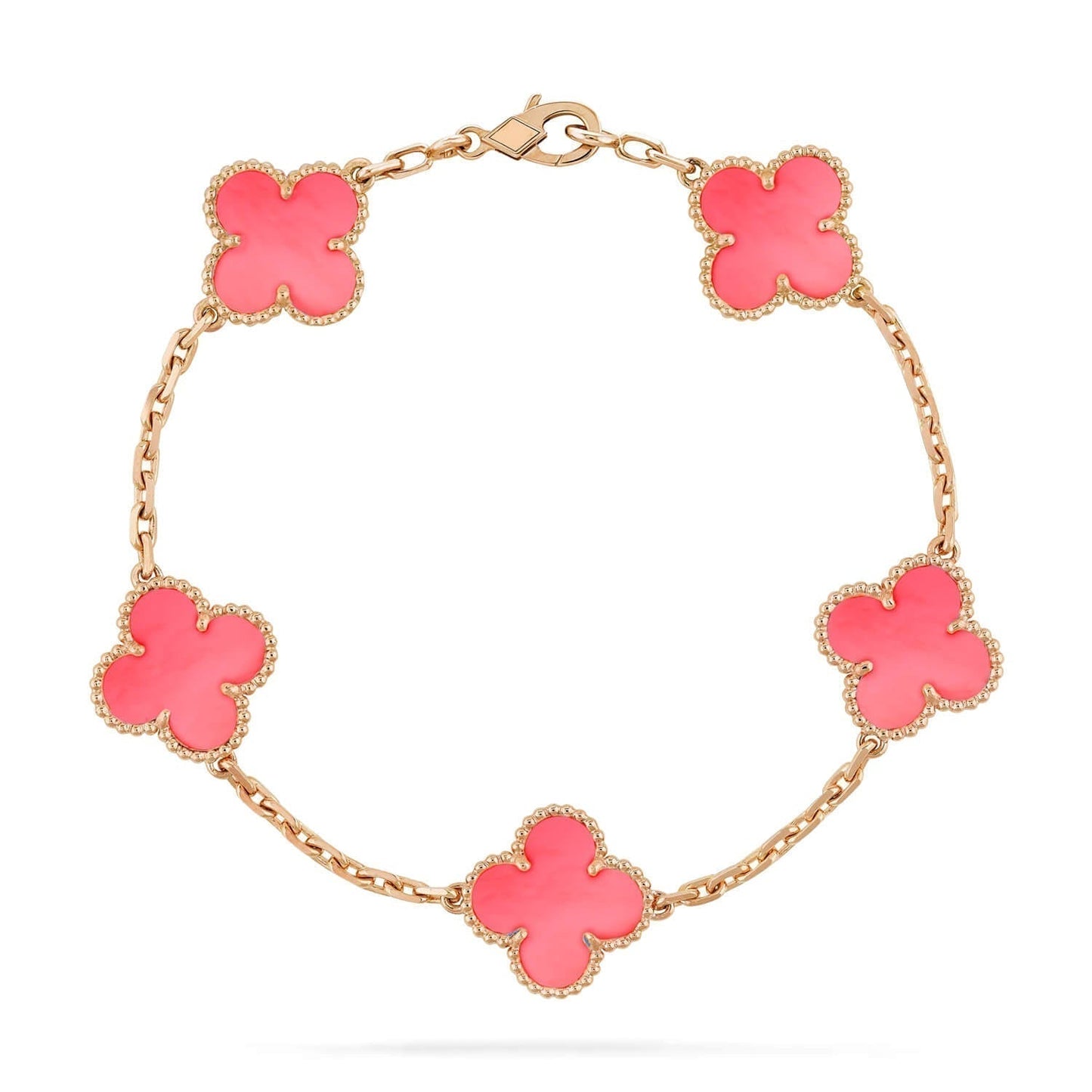 [Clover]CLOVER 5 PINK MOP BRACELET